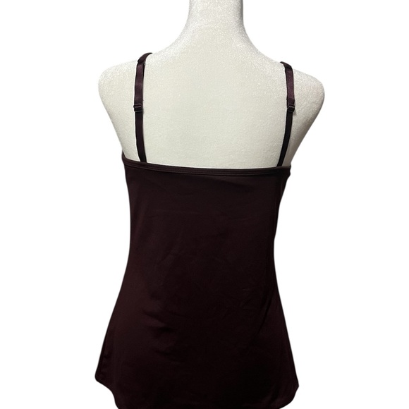 New York N Company Elegant Burgundy Women's Camisole Top - Picture 2 of 3